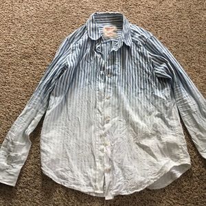 Boyfriend fit button down shirt